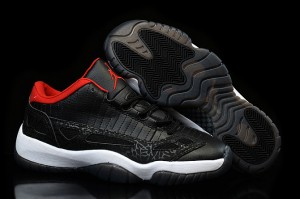 2015 Air Jordan 11 Retro IE Low Black True Red