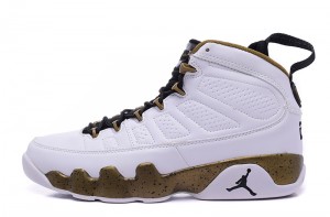 2015 Air Jordan 9 Retro The Statue White Black Militia Green