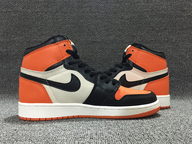 Air Jordan 1 Shattered Backboard Black Orange White