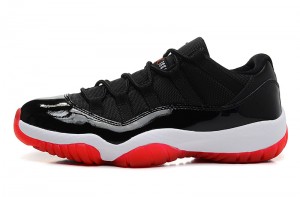 Air Jordan 11 Retro Low Black Varsity Red