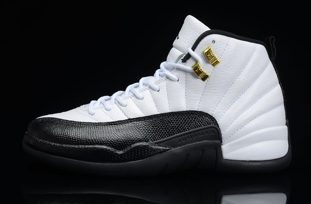 Air Jordan 12 Retro Taxi Black White