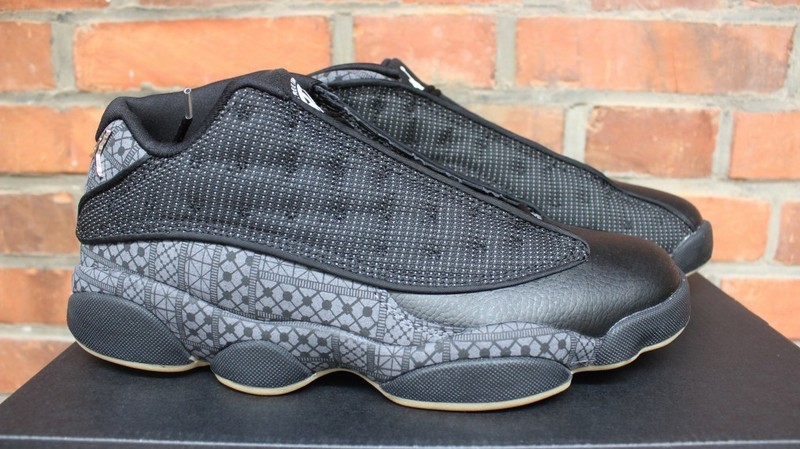 Air Jordan 13 Low Quai Black Shoes