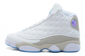 Air Jordan 13 Retro White Neutral Grey University Blue