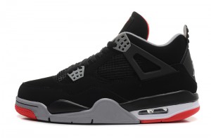 Air Jordan 4 IV Retro Bred Black Cement Grey Fire Red