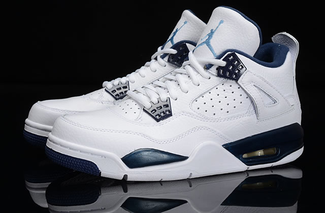 Air Jordan 4 Retro AJ4 Columbia Legend Blue