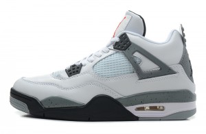 Air Jordan 4 Retro White Black Cement Grey