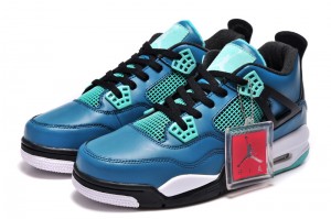 Air Jordan 4 Teaser Teal Black White