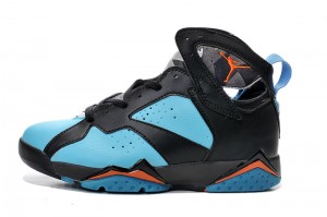 Air Jordan 7 Black Blue Orange