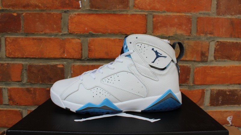 Air Jordan 7 Retro French Blue White Shoes