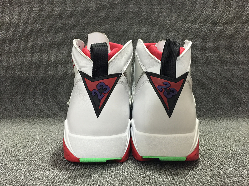 Air Jordan 7 Retro Hare White Red Shoes