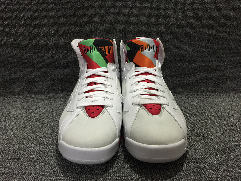 Air Jordan 7 Retro Hare White Red Shoes