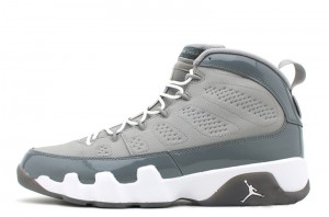 Air Jordan 9 Retro Medium Grey Cool Grey White