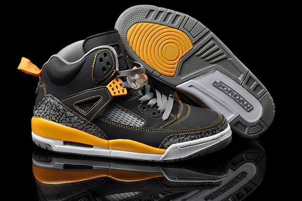 Air Jordan Spizike Black University Gold